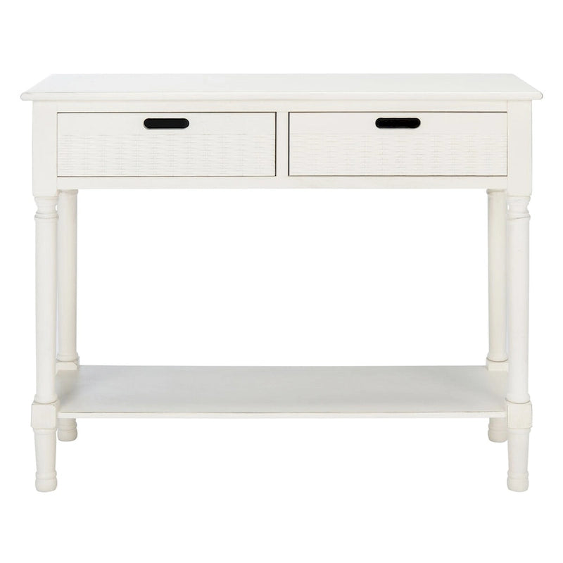SAFAVIEH Lucetta Table console 2 tiroirs - 35,5 L x 13 P x 29,5 H - 36Lx13Px30H