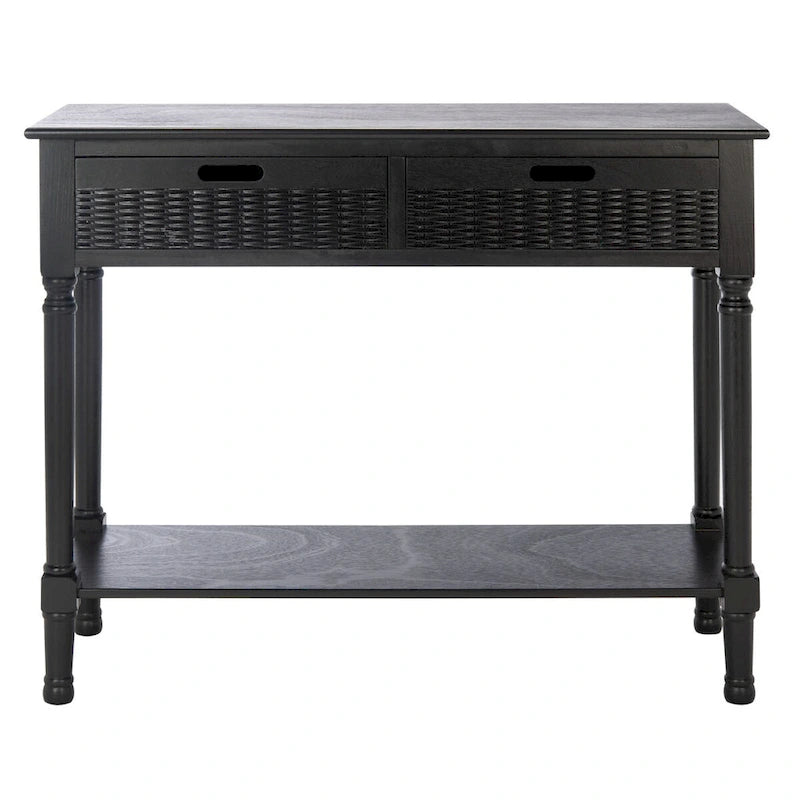 SAFAVIEH Lucetta Table console 2 tiroirs - 35,5 L x 13 P x 29,5 H - 36Lx13Px30H