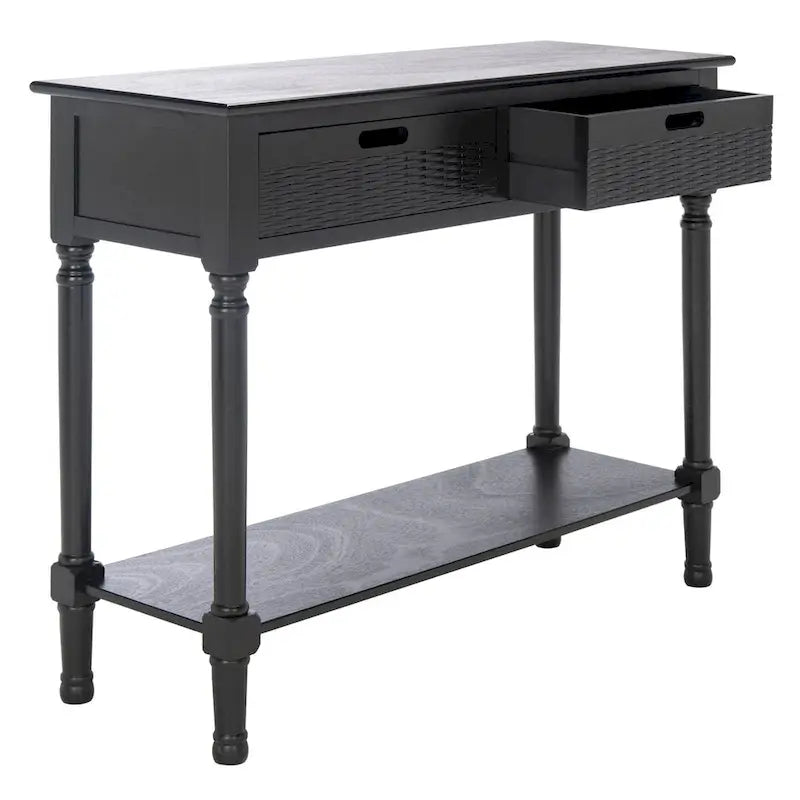 SAFAVIEH Lucetta Table console 2 tiroirs - 35,5 L x 13 P x 29,5 H - 36Lx13Px30H