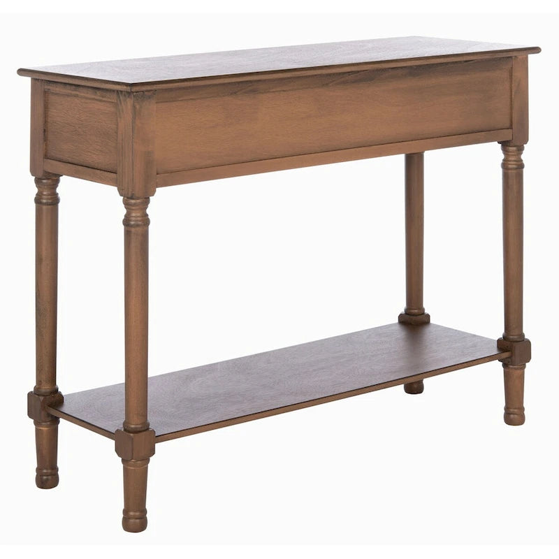 SAFAVIEH Lucetta Table console 2 tiroirs - 35,5 L x 13 P x 29,5 H - 36Lx13Px30H