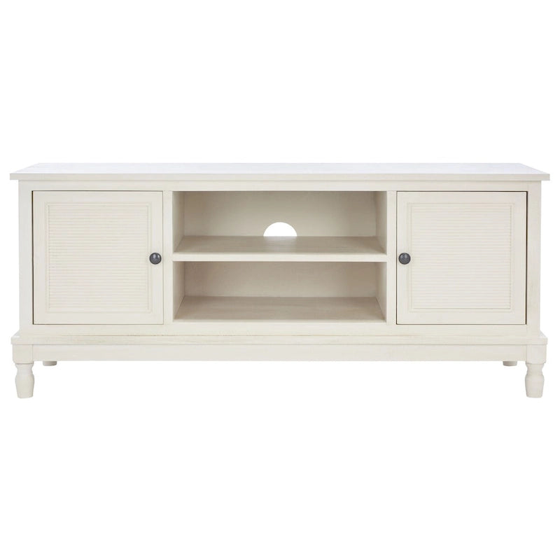 Meuble TV SAFAVIEH Ashlea 2 portes 1 étagère - 47 L x 16 P x 20 H - 47Lx16Px20H