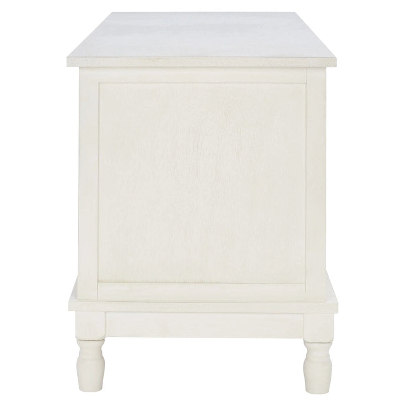 Meuble TV SAFAVIEH Ashlea 2 portes 1 étagère - 47 L x 16 P x 20 H - 47Lx16Px20H
