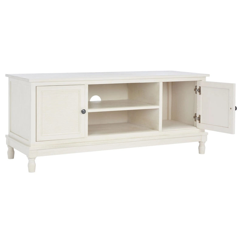 Meuble TV SAFAVIEH Ashlea 2 portes 1 étagère - 47 L x 16 P x 20 H - 47Lx16Px20H