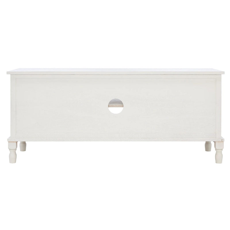 Meuble TV SAFAVIEH Ashlea 2 portes 1 étagère - 47 L x 16 P x 20 H - 47Lx16Px20H