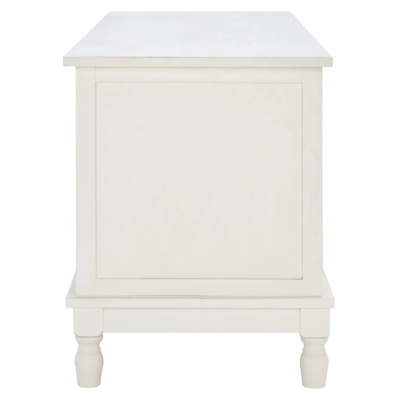 Meuble TV SAFAVIEH Ashlea 2 portes 1 étagère - 47 L x 16 P x 20 H - 47Lx16Px20H