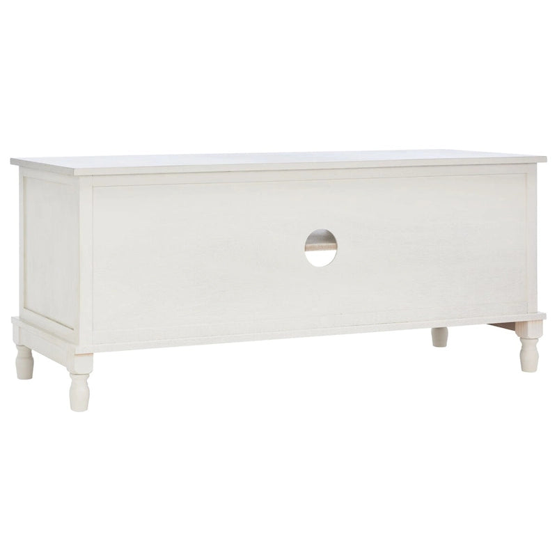 Meuble TV SAFAVIEH Ashlea 2 portes 1 étagère - 47 L x 16 P x 20 H - 47Lx16Px20H