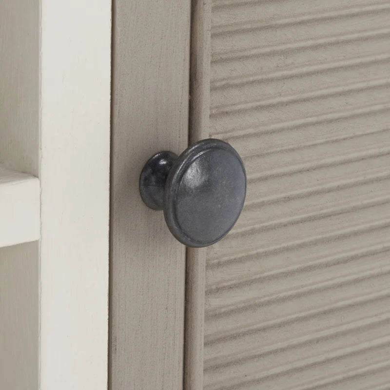 Meuble TV SAFAVIEH Ashlea 2 portes 1 étagère - 47 L x 16 P x 20 H - 47Lx16Px20H