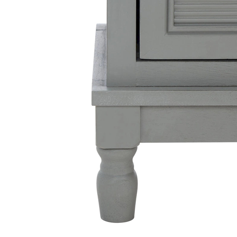 Meuble TV SAFAVIEH Ashlea 2 portes 1 étagère - 47 L x 16 P x 20 H - 47Lx16Px20H