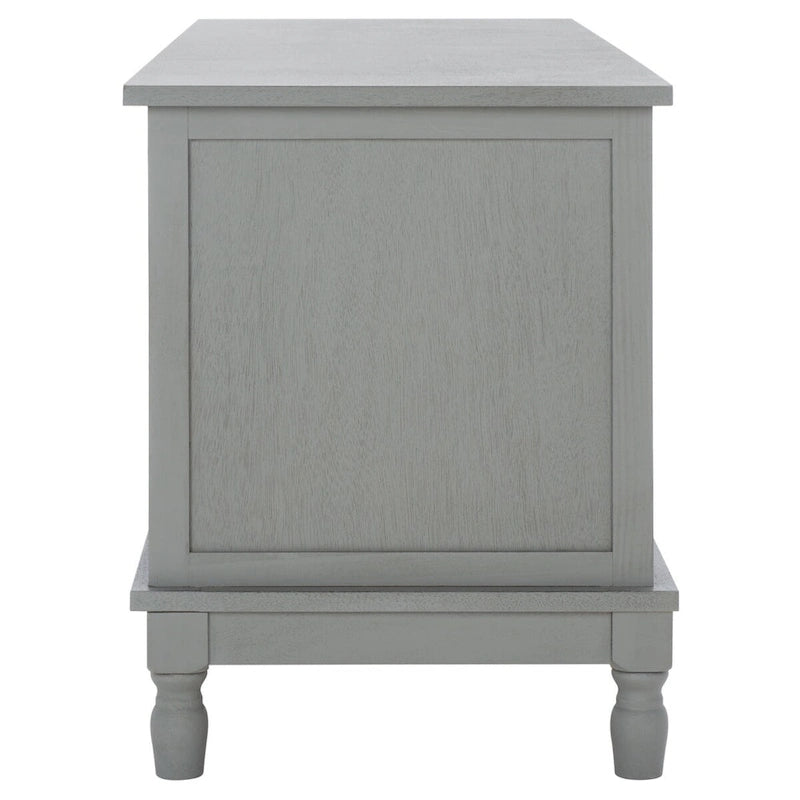 Meuble TV SAFAVIEH Ashlea 2 portes 1 étagère - 47 L x 16 P x 20 H - 47Lx16Px20H