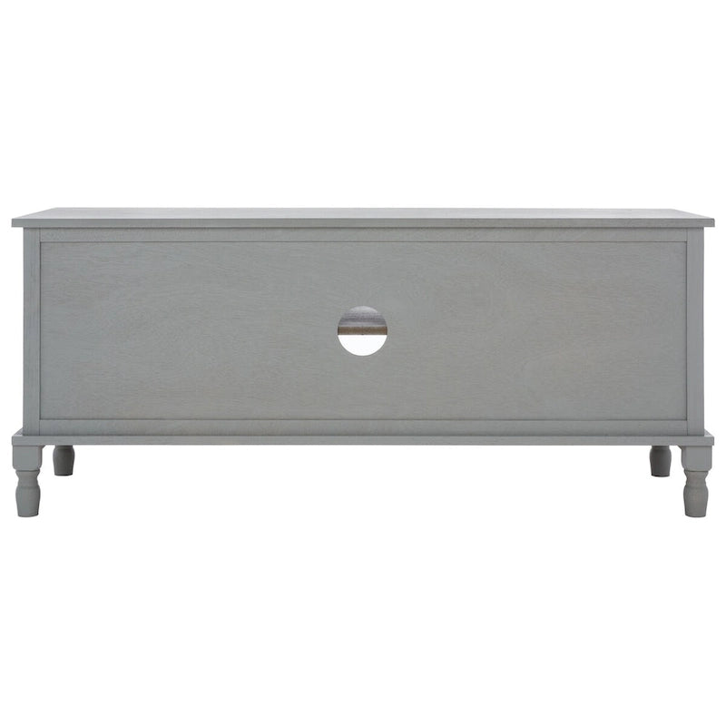 Meuble TV SAFAVIEH Ashlea 2 portes 1 étagère - 47 L x 16 P x 20 H - 47Lx16Px20H