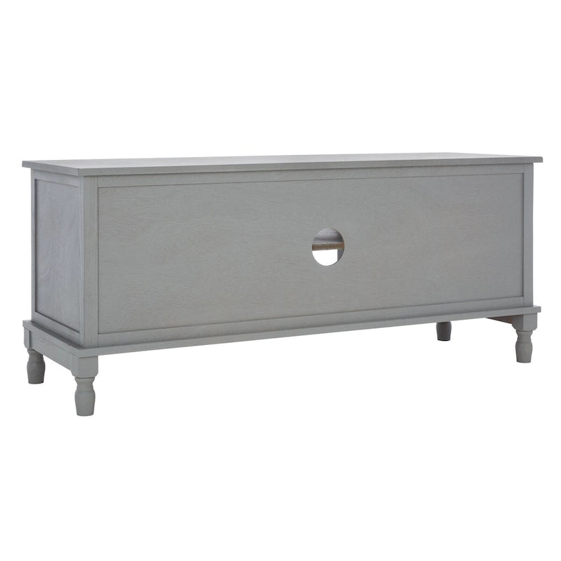 Meuble TV SAFAVIEH Ashlea 2 portes 1 étagère - 47 L x 16 P x 20 H - 47Lx16Px20H