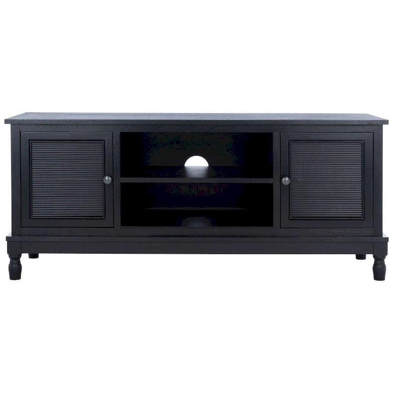 Meuble TV SAFAVIEH Ashlea 2 portes 1 étagère - 47 L x 16 P x 20 H - 47Lx16Px20H