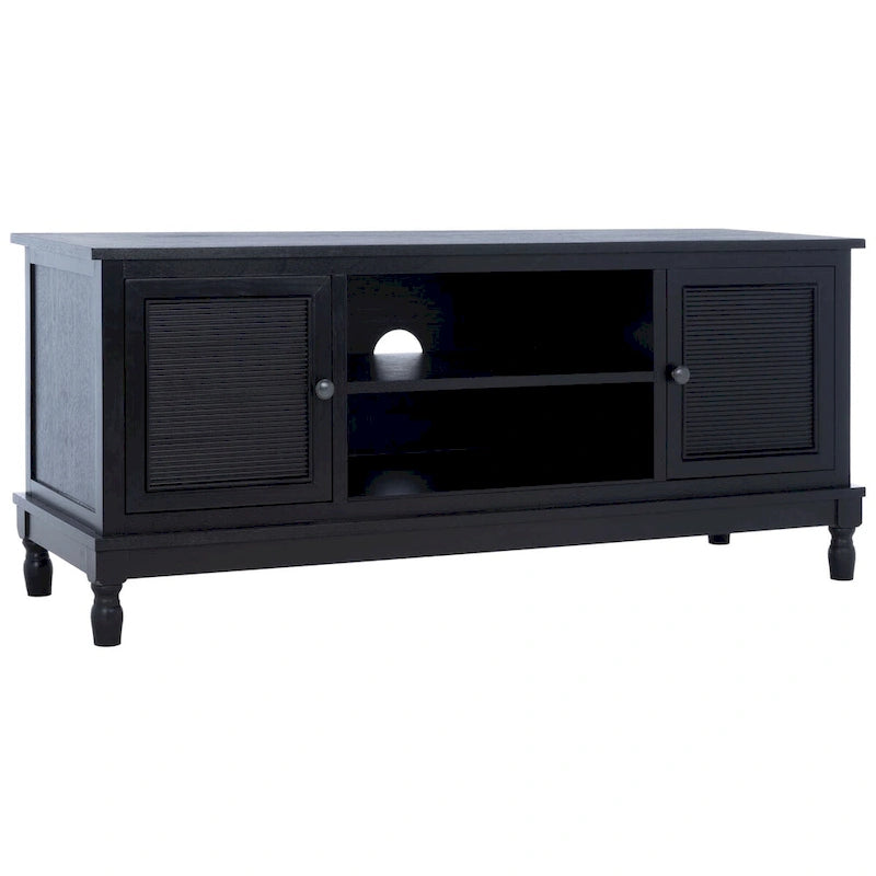 Meuble TV SAFAVIEH Ashlea 2 portes 1 étagère - 47 L x 16 P x 20 H - 47Lx16Px20H