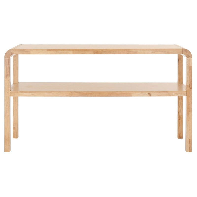 SAFAVIEH Maybell - Console 2 plateaux - 32 L x 15 P x 30 H - 53Lx17Px30H