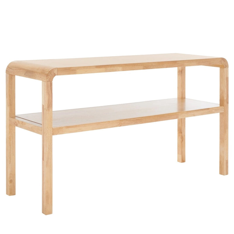 SAFAVIEH Maybell - Console 2 plateaux - 32 L x 15 P x 30 H - 53Lx17Px30H