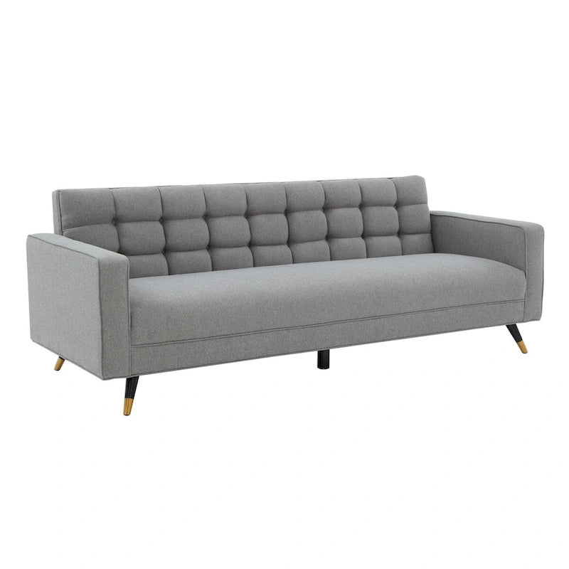 Canapé touffeté Domna SAFAVIEH Couture - 85 po L x 33 po P x 90 po H - 85L x 33P x 30H