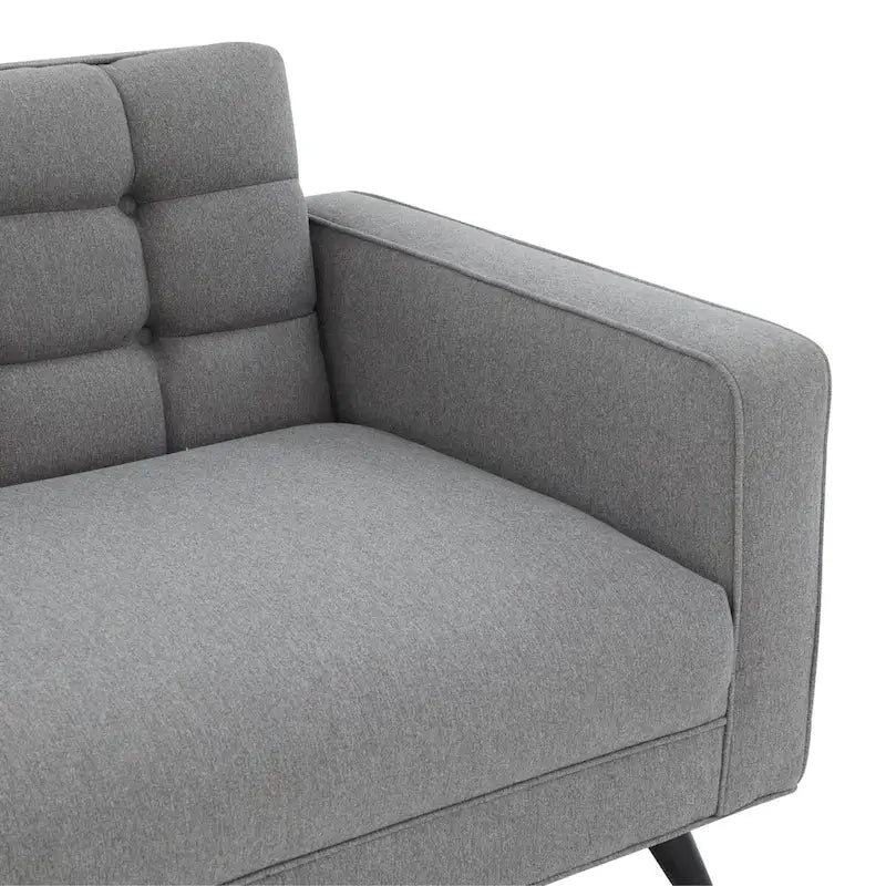 Canapé touffeté Domna SAFAVIEH Couture - 85 po L x 33 po P x 90 po H - 85L x 33P x 30H