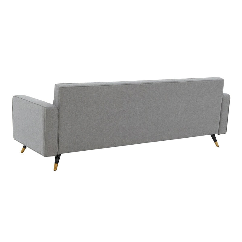 Canapé touffeté Domna SAFAVIEH Couture - 85 po L x 33 po P x 90 po H - 85L x 33P x 30H