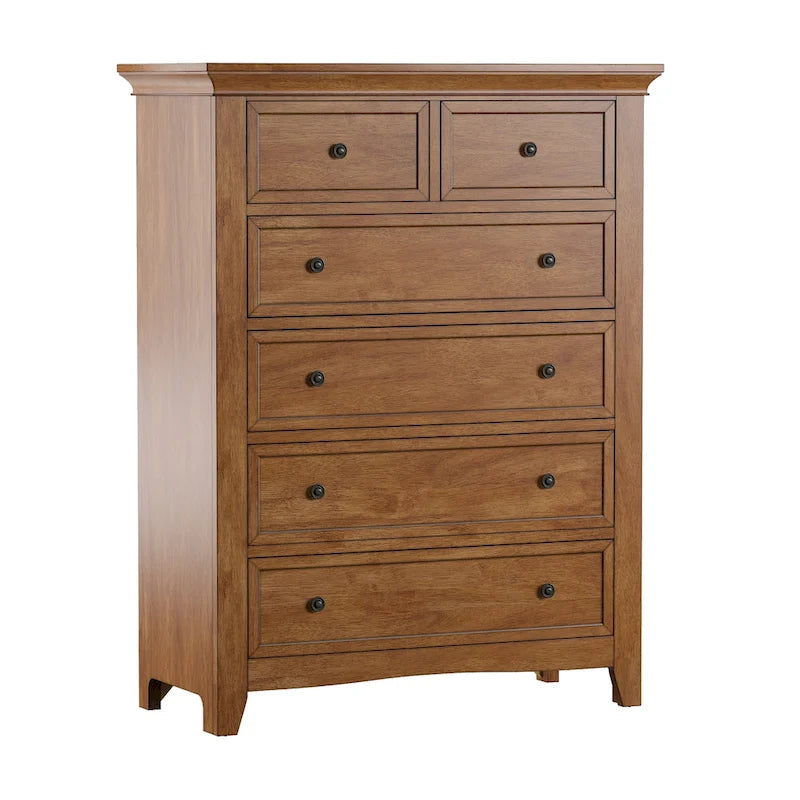 Commode de rangement modulaire en bois à 5 tiroirs Ediline par iNSPIRE Q Classic