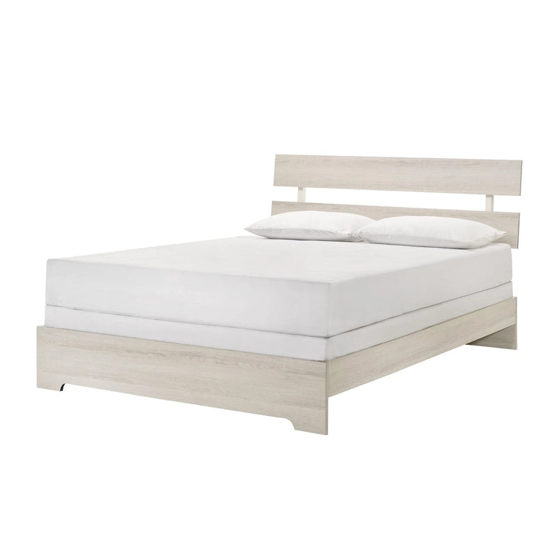 Chambre à coucher Annis 6 pièces plateforme blanche