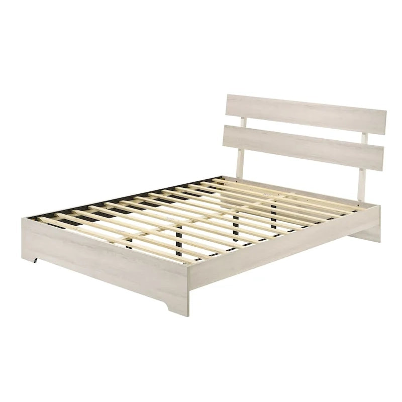 Chambre à coucher Annis 6 pièces plateforme blanche