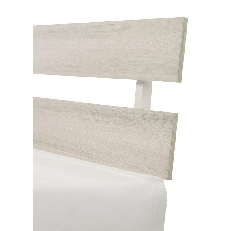 Chambre à coucher Annis 6 pièces plateforme blanche
