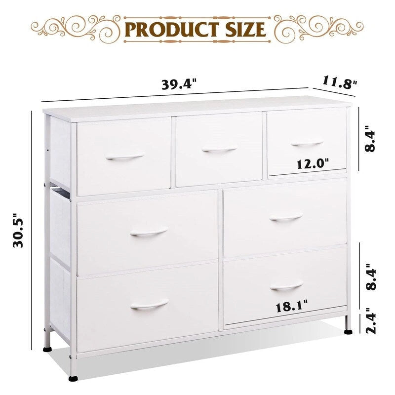Commode à 7 tiroirs