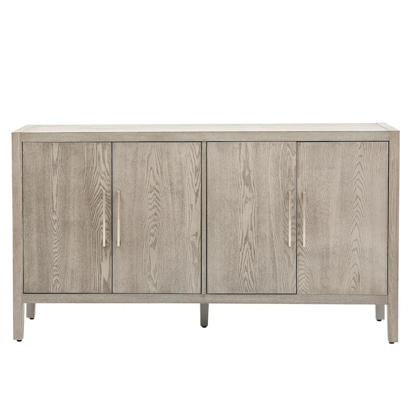 Meuble de rangement, buffet en bois avec étagères pour le salon