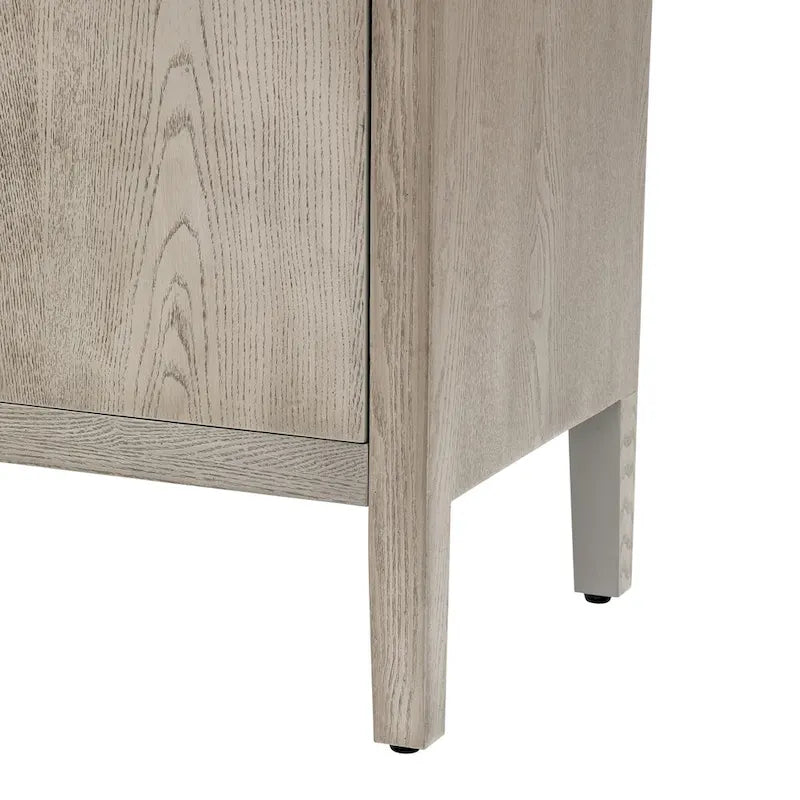 Meuble de rangement, buffet en bois avec étagères pour le salon