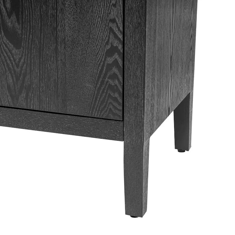 Meuble de rangement, buffet en bois avec étagères pour le salon