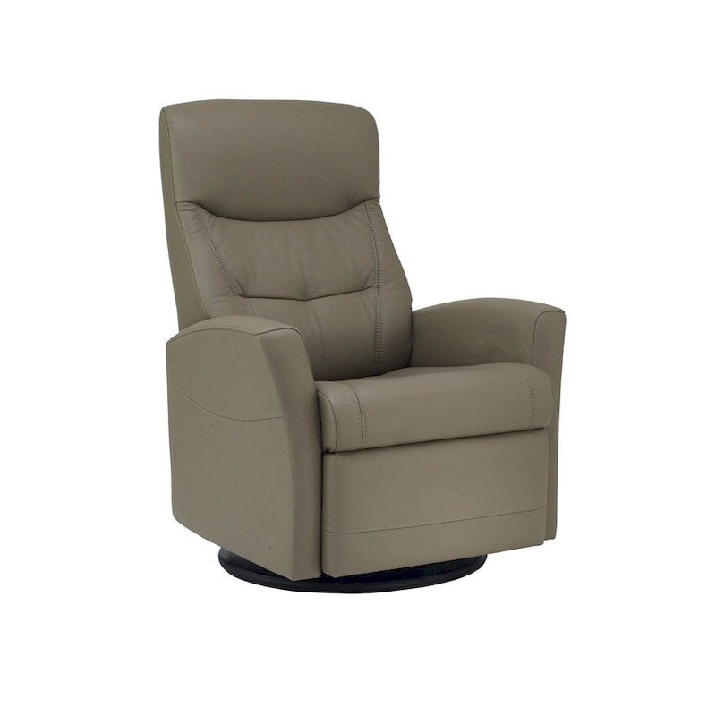Fauteuil inclinable pivotant en cuir Fjords Oslo