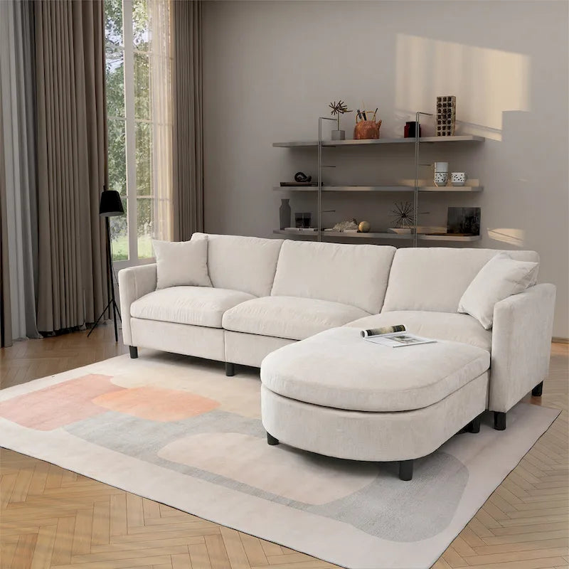 Canapé Modulable avec Cadre en Bois
