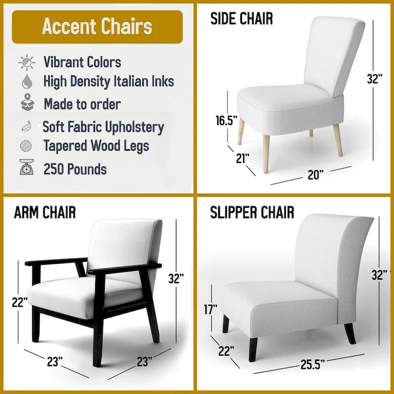 Designart Chaise d'appoint rembourrée minimaliste élégante sarcelle et or et fauteuil moderne et contemporain - Couleurs multiples