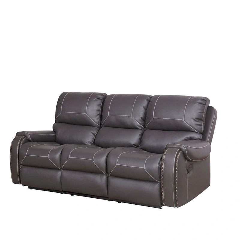 Ensemble de canapé sectionnel fonctionnel collection de sièges inclinables contemporains