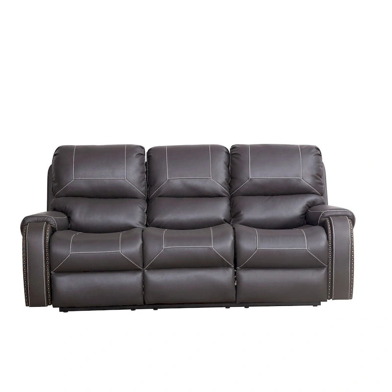 Ensemble de canapé sectionnel fonctionnel collection de sièges inclinables contemporains
