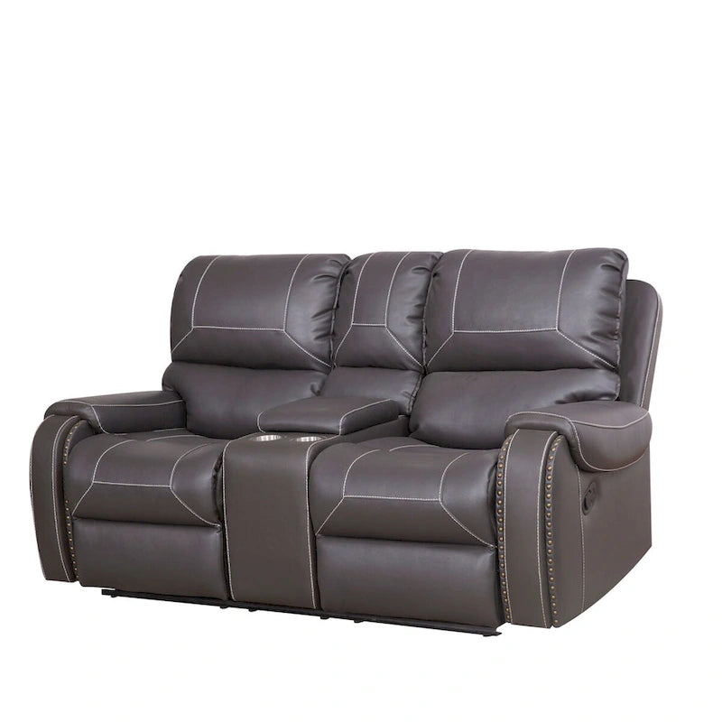 Ensemble de canapé sectionnel fonctionnel collection de sièges inclinables contemporains