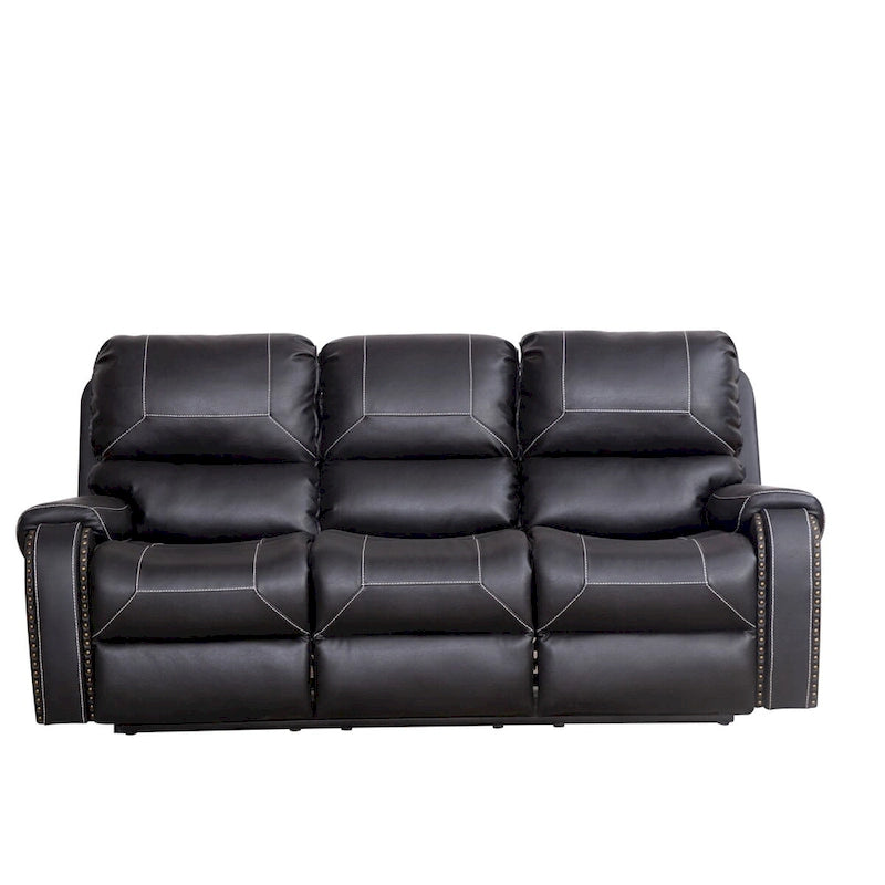 Ensemble de canapé sectionnel fonctionnel collection de sièges inclinables contemporains