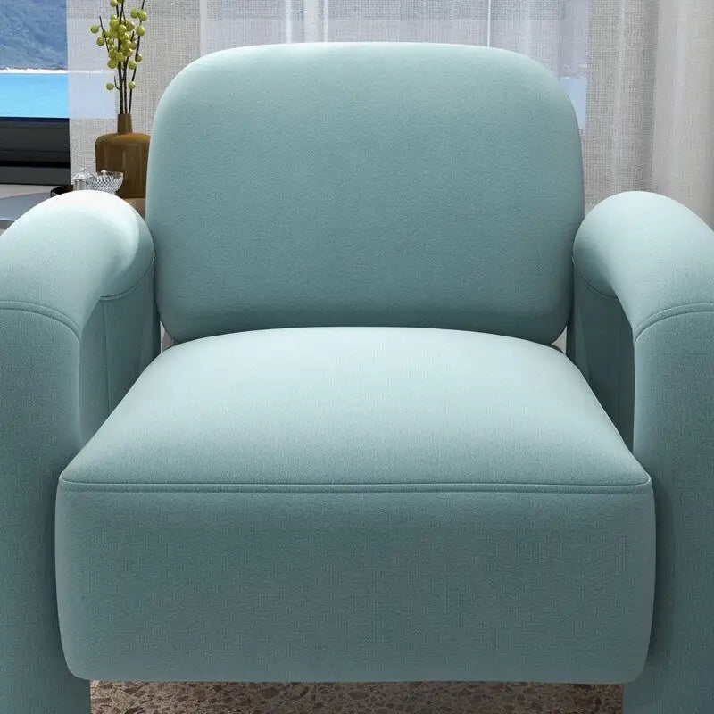 Fauteuil d'appoint SEYNAR moderne du milieu du siècle en velours pour salon