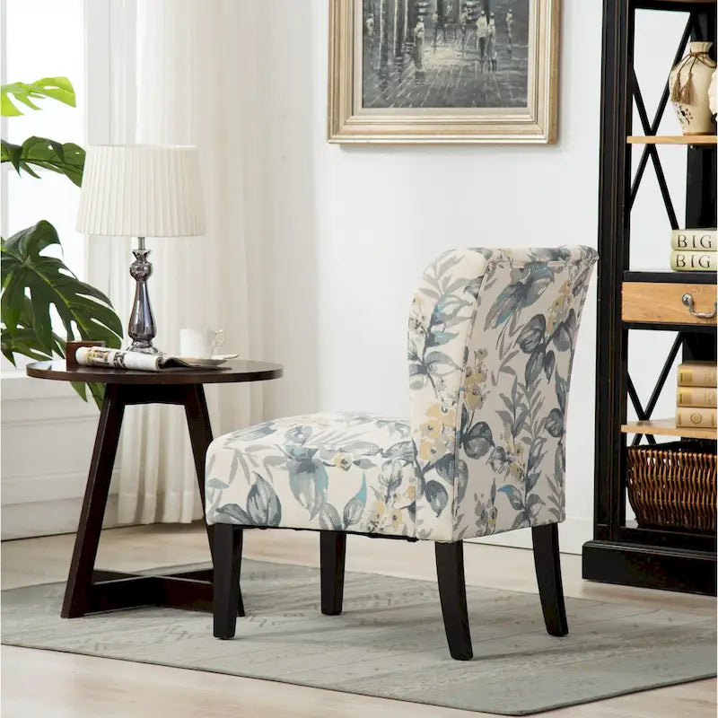 Fauteuil d'appoint contemporain sans accoudoirs