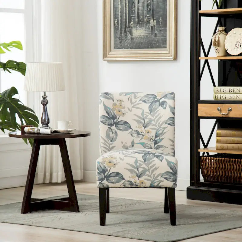 Fauteuil d'appoint contemporain sans accoudoirs
