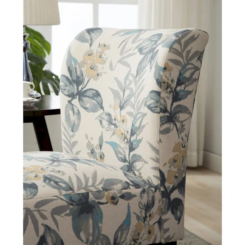 Fauteuil d'appoint contemporain sans accoudoirs