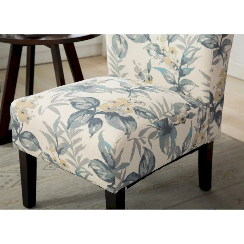 Fauteuil d'appoint contemporain sans accoudoirs