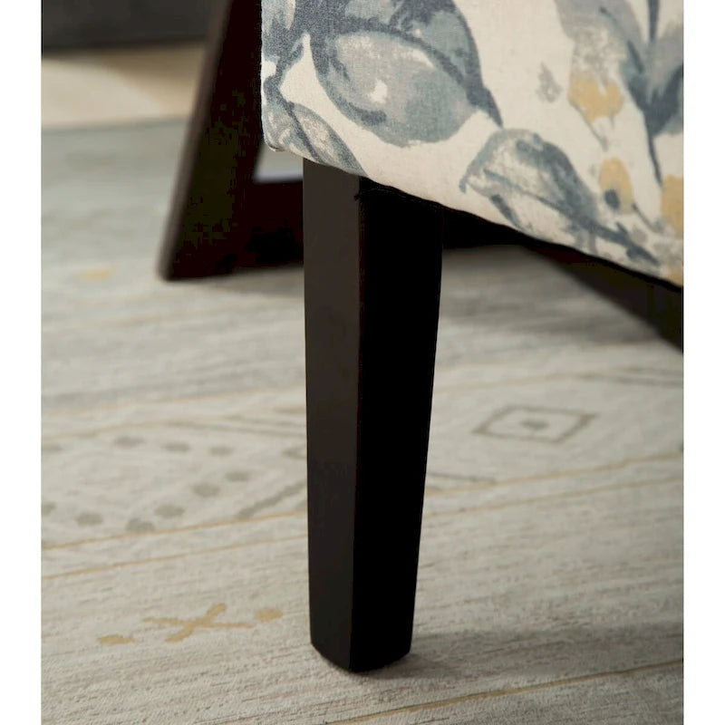Fauteuil d'appoint contemporain sans accoudoirs