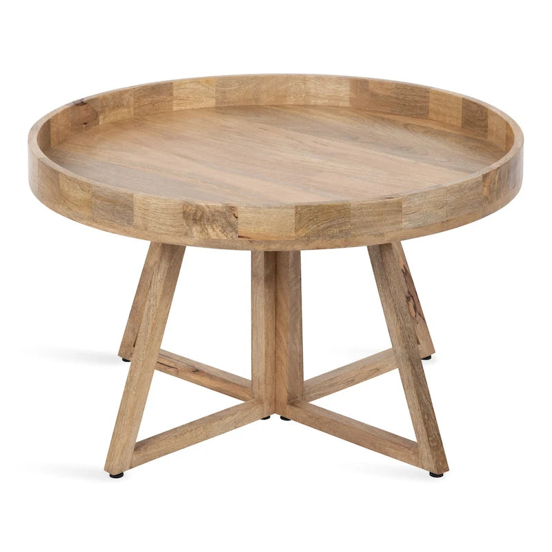 Table basse ronde Kate and Laurel Avery de 30 pouces - 30 po de diamètre