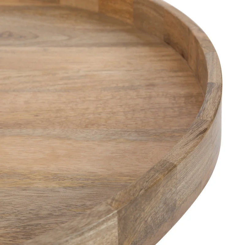 Table basse ronde Kate and Laurel Avery de 30 pouces - 30 po de diamètre
