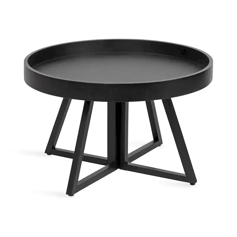 Table basse ronde Kate and Laurel Avery de 30 pouces - 30 po de diamètre