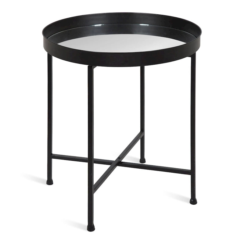 Table d'appoint ronde en métal Kate and Laurel Celia - 46,36x46,36x55,88 cm