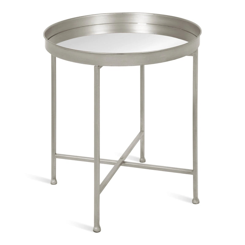 Table d'appoint ronde en métal Kate and Laurel Celia - 46,36x46,36x55,88 cm