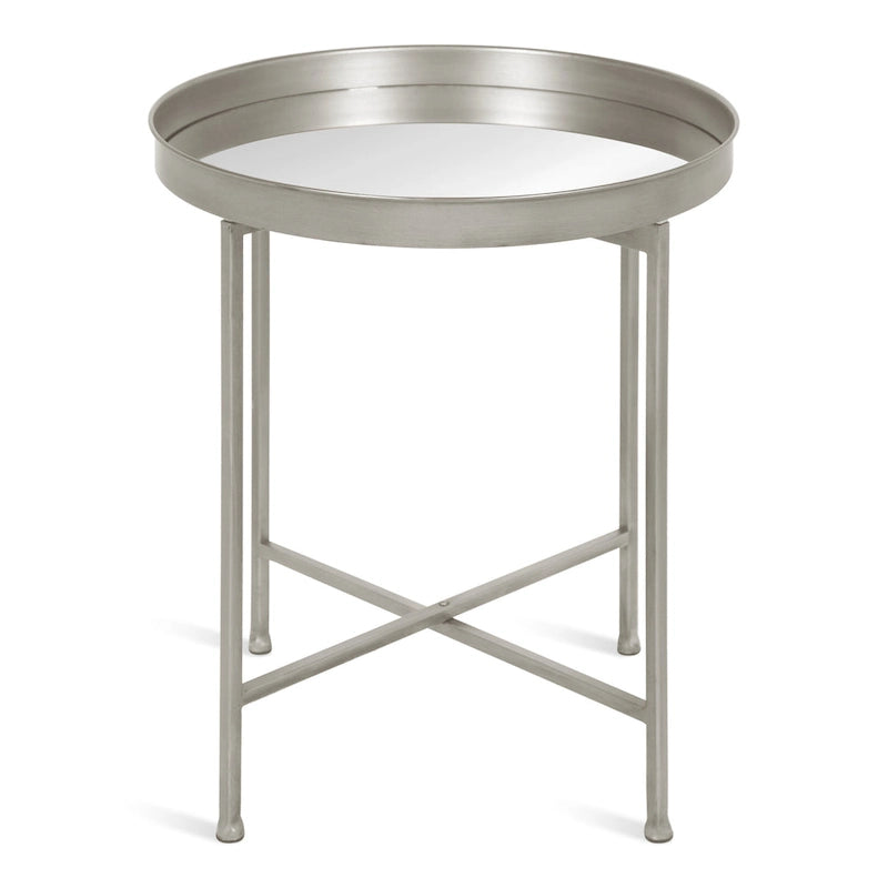 Table d'appoint ronde en métal Kate and Laurel Celia - 46,36x46,36x55,88 cm