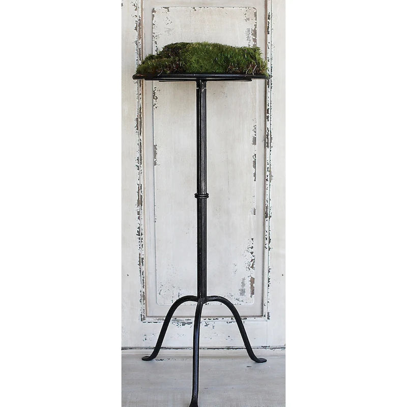 Table d'appoint ronde en métal